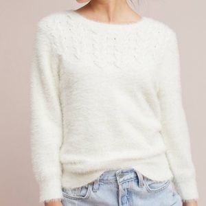 Anthropologie Rosie Neira fuzzy sweater size XS